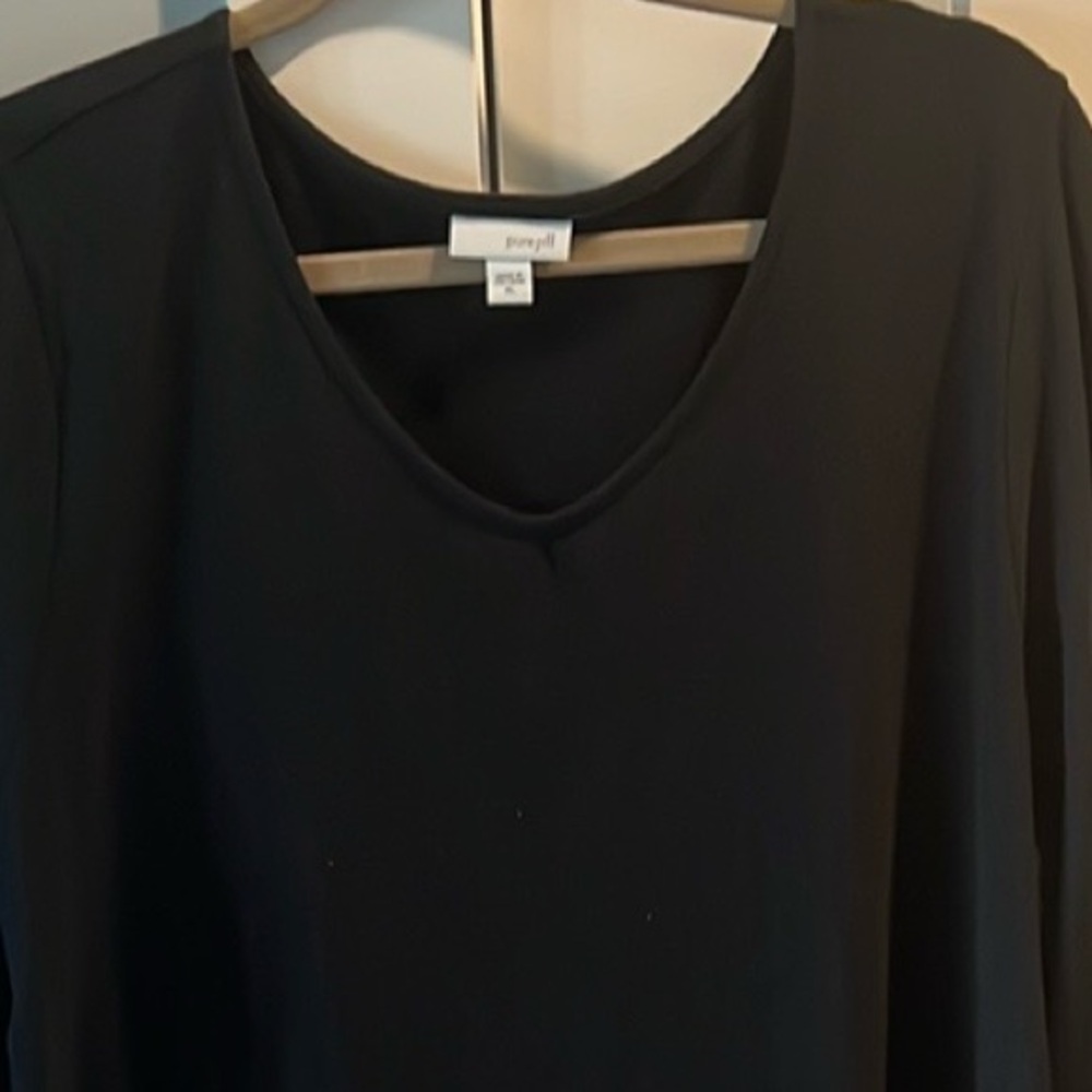 J.Jill Pima Cotton long sleeve dress - Picture 9 of 9